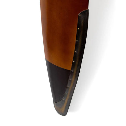 ALDO Hobbies & Creative Arts > Collectibles > Scale Models Great War WWI Large Vintage Black Tips Biplane Propeller With Metal Brocket Wood Model