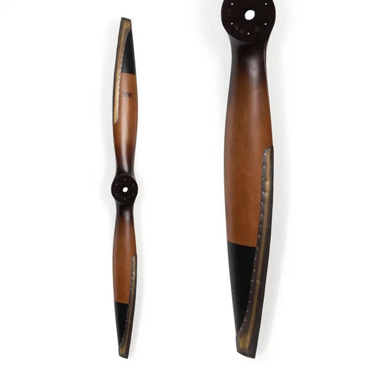 ALDO Hobbies & Creative Arts > Collectibles > Scale Models Great War WWI Large Vintage SB Black Tips Biplane Propeller Wood Model