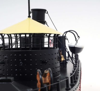 ALDO Hobbies & Creative Arts > Collectibles > Scale Models L: 24.5 W: 7 H: 10.5 Inches / NEW / wood U.S.S. Monitor Ironclad Steam Powered Ship Exclusive Edition Model Assembled