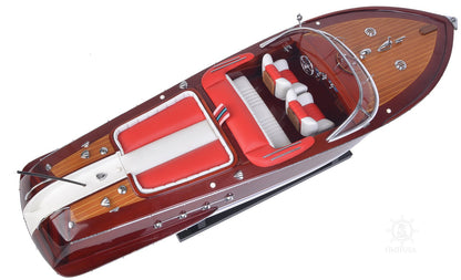 ALDO Hobbies & Creative Arts > Collectibles > Scale Models Radio Controlled Riva Aquarama With RC Motor Medium Model Ship Assembled