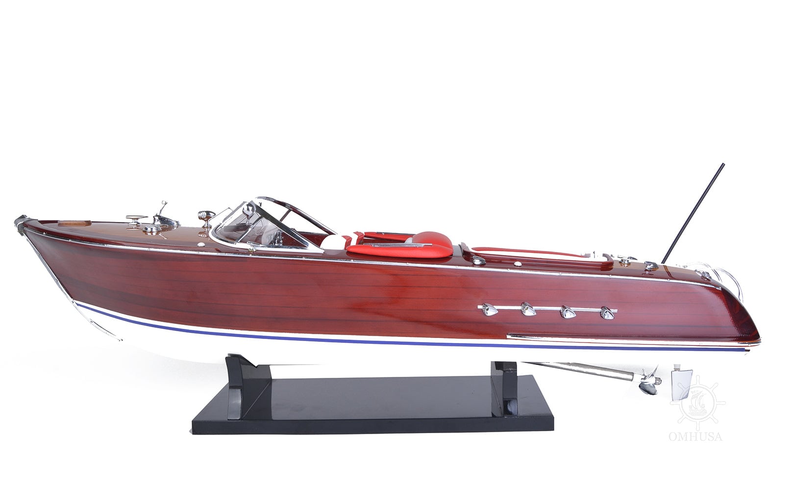 ALDO Hobbies & Creative Arts > Collectibles > Scale Models Radio Controlled Riva Aquarama With RC Motor Medium Model Ship Assembled