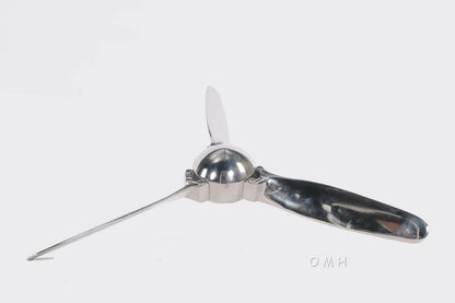 ALDO Hobbies & Creative Arts > Collectibles > Scale Models Vintage Propeller Three  Blade Aluminum