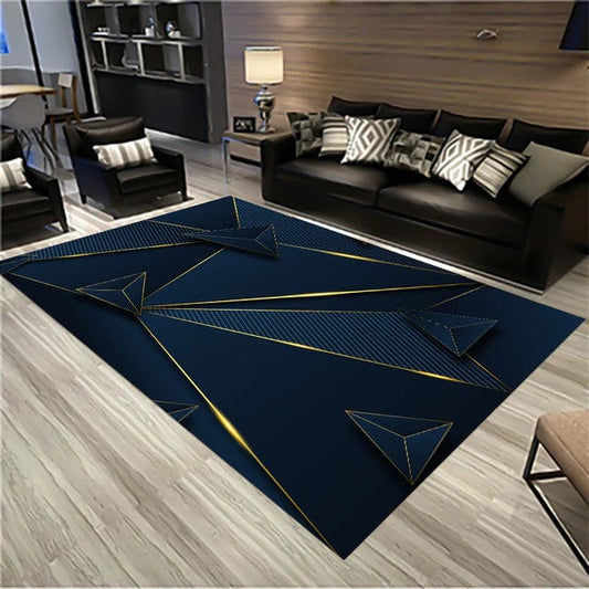 ALDO Home & Kitchen>Area Rugs>Carpet 80 CM X 120 CM / 2.6 x 5 foot / polyester / Multicolor Orion Modern Luxury Geometric Design Polyester Indoor Area Rug Carpet