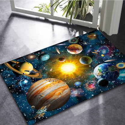 ALDO Home & Kitchen>Area Rugs>Carpet Modern 3D Universe Planet Decoration Rug Carpet