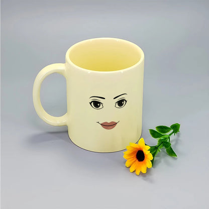 ALDO Home & Kitchen>Cups, Mugs, & Saucers Man and Woman Face Ceramic Coffee Tea Funny Mug Cup