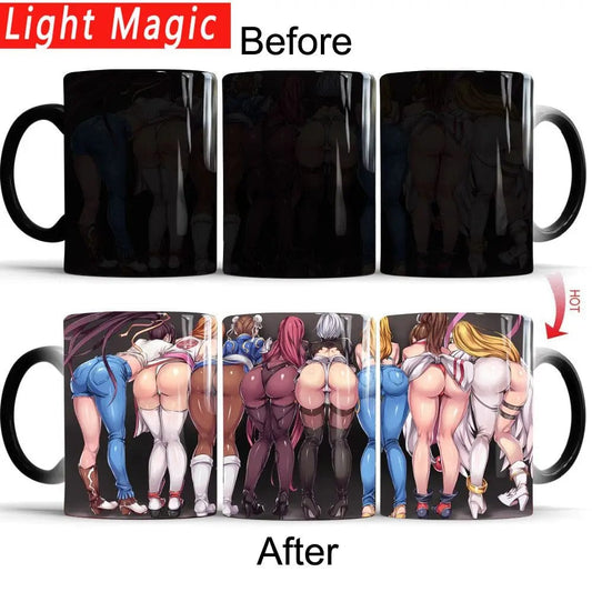 ALDO Home & Kitchen>Cups, Mugs, & Saucers Sexy Butt Coffee Tea Heat Sensitive Magic Funny Cup