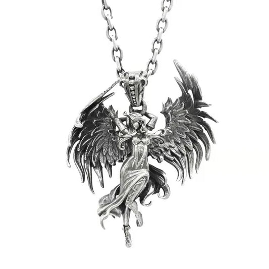 ALDO Jewelry Guardian Angel Wing Pendant  Necklace for Safety and Protection