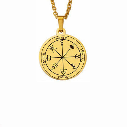 ALDO Jewelry King Solomon Amulet Pentacle Pendant For New Love  Family Hapiness  Protection and Success