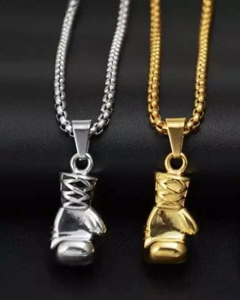 ALDO Jewelry Sport Fitness Boxing Gluves Pendant Necklace for Good Fortune,Victory and Safety for Man and Woman