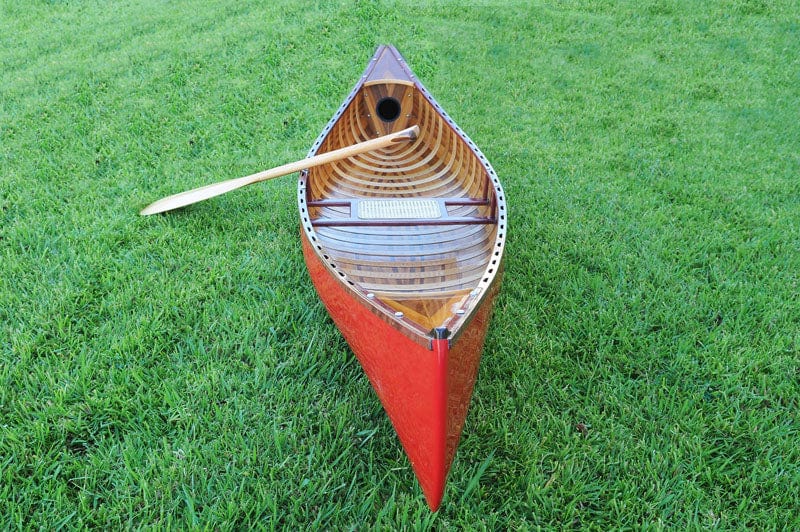 ALDO Kayaking, Canoeing & Rafting>Canoes L: 117 W: 26.5 H: 20 Inches / NEW / wood Real High Quality  Red Wood Cedar Canoe 10 Ft With Ribs