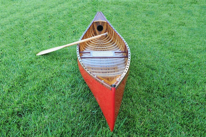 ALDO Kayaking, Canoeing & Rafting>Canoes L: 117 W: 26.5 H: 20 Inches / NEW / wood Real High Quality  Red Wood Cedar Canoe 10 Ft With Ribs