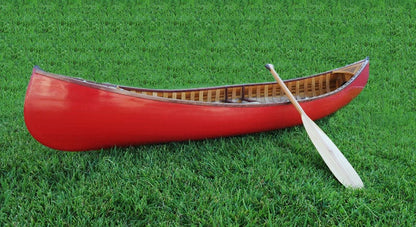 ALDO Kayaking, Canoeing & Rafting>Canoes L: 117 W: 26.5 H: 20 Inches / NEW / wood Real High Quality  Red Wood Cedar Canoe 10 Ft With Ribs