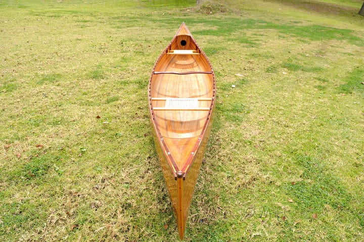 ALDO Kayaking, Canoeing & Rafting>Canoes L: 187.5 W: 31.5 H: 24 Inches / NEW / wood Real High Quality Canadian Cedar Canoe 16 feet