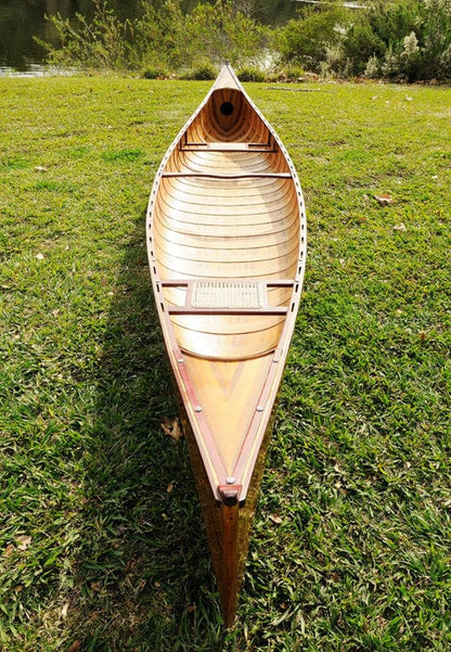 ALDO Kayaking, Canoeing & Rafting>Canoes L: 187.5 W: 31.5 H: 24 Inches / NEW / wood Real High Quality Canadian Cedar Canoe With Ribs