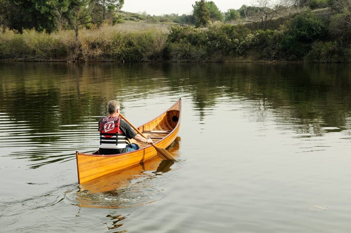 ALDO Kayaking, Canoeing & Rafting>Canoes L: 187.5 W: 31.5 H: 24 Inches / NEW / wood Real High Quality Canadian Cedar Canoe With Ribs