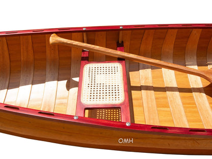 ALDO Kayaking, Canoeing & Rafting>Canoes L: 187.5 W: 31.5 H: 24 Inches / NEW / wood Real High Quality Canadian Cedar Canoe With Ribs