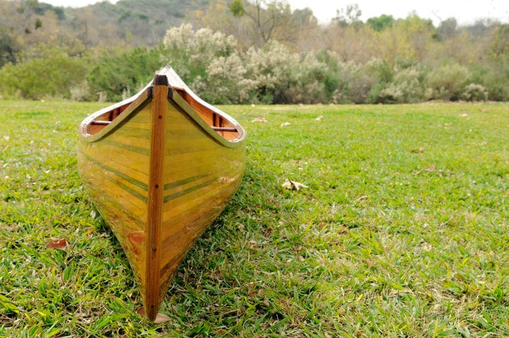 ALDO Kayaking, Canoeing & Rafting>Canoes L: 216 W: 35.5 H: 27 Inches / NEW / wood Real High Quality Canadian Cedar Canoe 18 feet