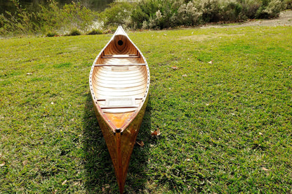 ALDO Kayaking, Canoeing & Rafting>Canoes L: 216 W: 35.5 H: 27 Inches / NEW / wood Real High Quality Canadian Cedar Canoe  With Ribs18 feet