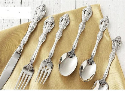 ALDO Kitchen & Dining / Tableware / 5-piece of  Silver 304 Stainless Steel Cutlery Silverware Set