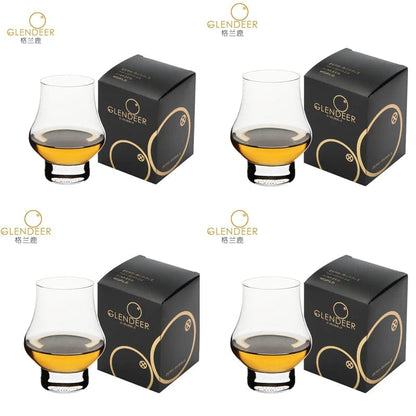 ALDO Kitchen & Dining > Tableware > Drinkware 4 pices Private Collections Glendeer Copita Glass Crystal Tasting Whiskey Goblet