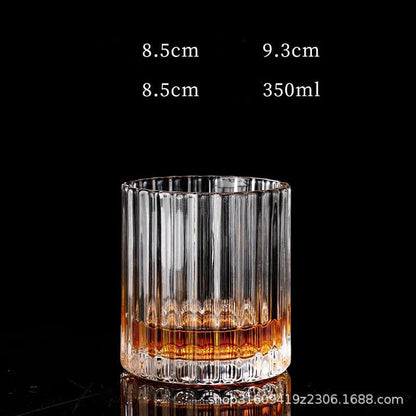 ALDO Kitchen & Dining > Tableware > Drinkware C 350ML Private Collections Design Whiskey Brandy Crystal Diamond Cut Glass