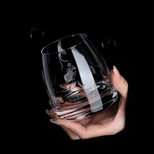 ALDO Kitchen & Dining > Tableware > Drinkware Private Collection Elegant Johnnie Walker Scotch Whisky Lead-Free Crystal Glass