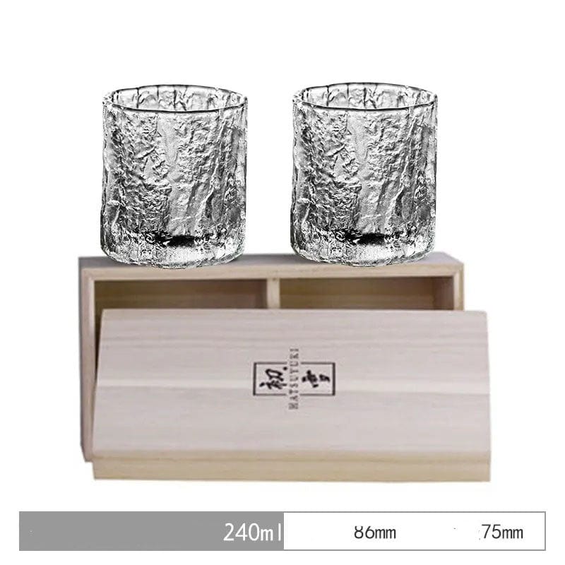ALDO Kitchen & Dining > Tableware > Drinkware Private Collection Elegant Tokyo Old Fashioned Whiskey Lead-Free Crystal Glass