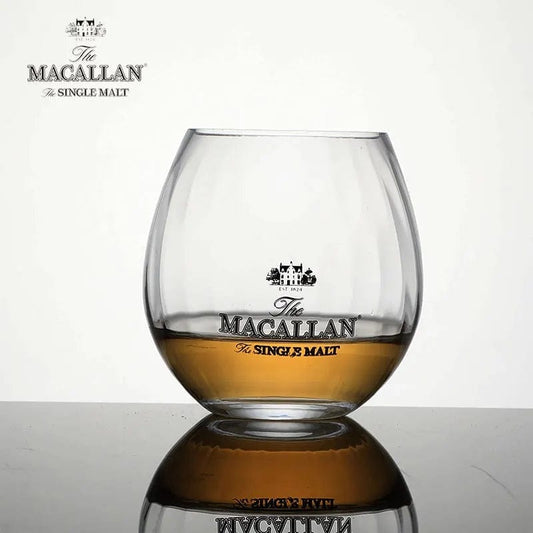 ALDO Kitchen & Dining > Tableware > Drinkware Private Collection New Macallan Signature Single Malt  Elegant Lady Flower Buds Crystall  Whiskey Lead-Free Glasses