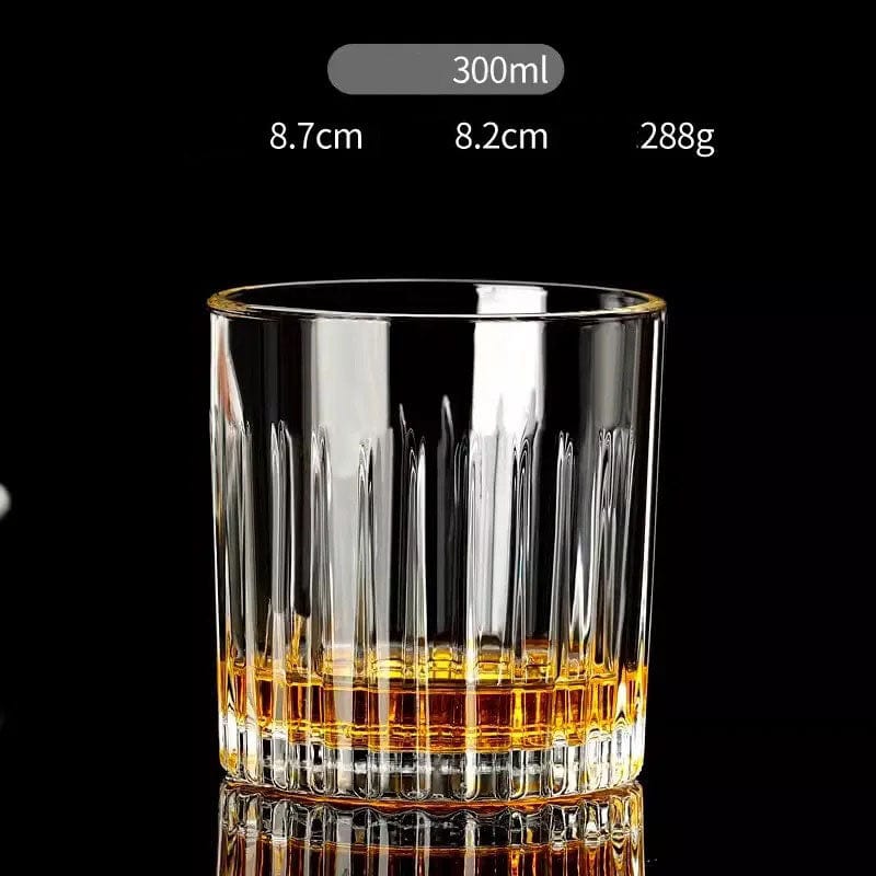 ALDO Kitchen & Dining > Tableware > Drinkware Private Collections Design Whiskey Brandy Crystal Diamond Cut Glass