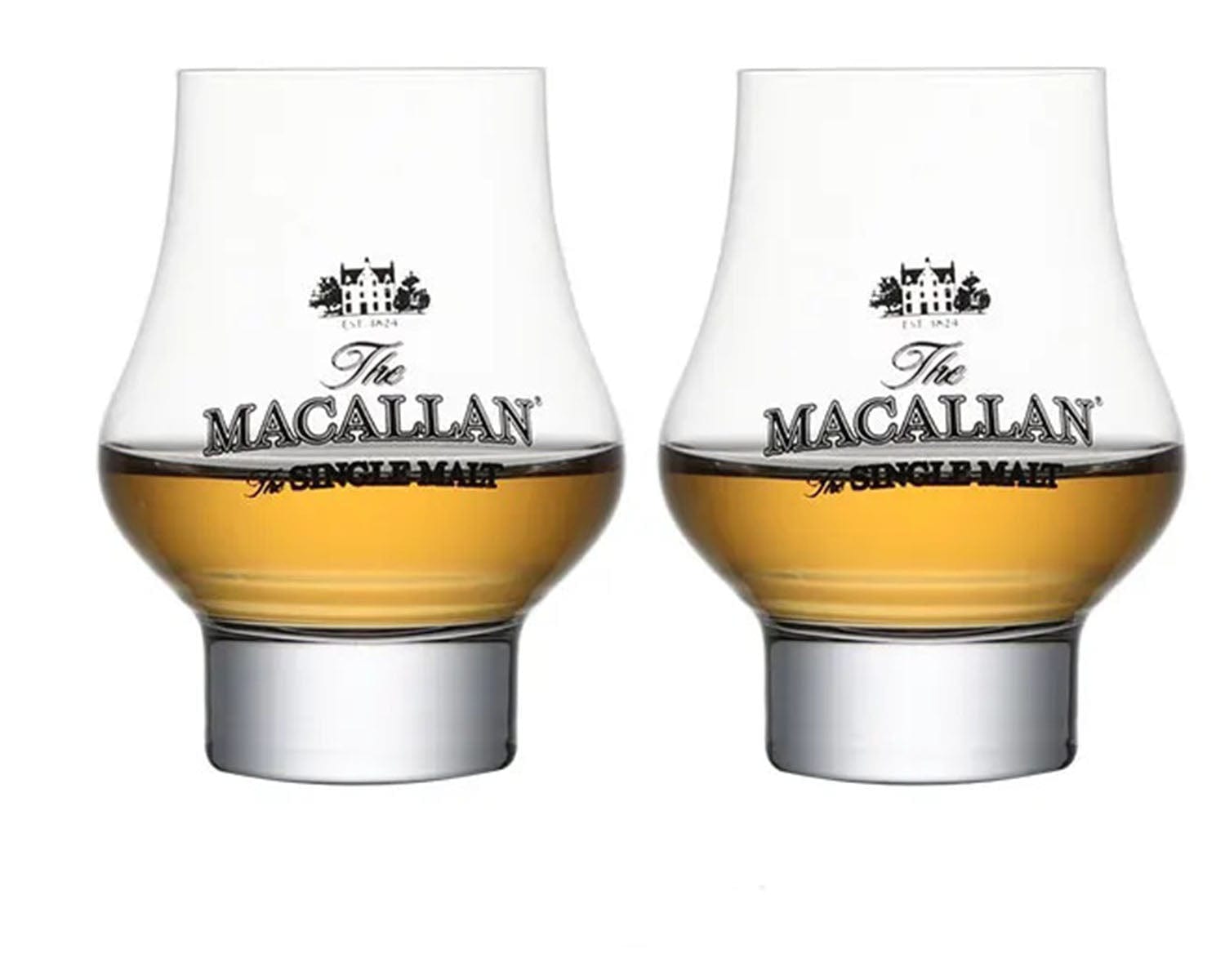 ALDO Kitchen & Dining > Tableware > Drinkware Set Of Two Private Collection New Macallan Signature Single Malt Tasting Wine Cup Crystall  Whiskey Lead-Free Glasses