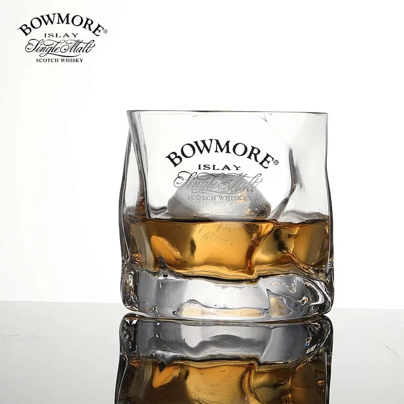 ALDO Kitchen & Dining > Tableware > Drinkware Single Glass Private Collection Elegant Old Fashioned Bowmore Single Malt Scotch Whisky Lead-Free Crystal Glass