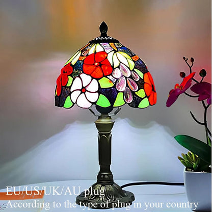 ALDO Lamps> Lighting & Ceiling Fans Color: B Tiffany Style Table LED Lamps