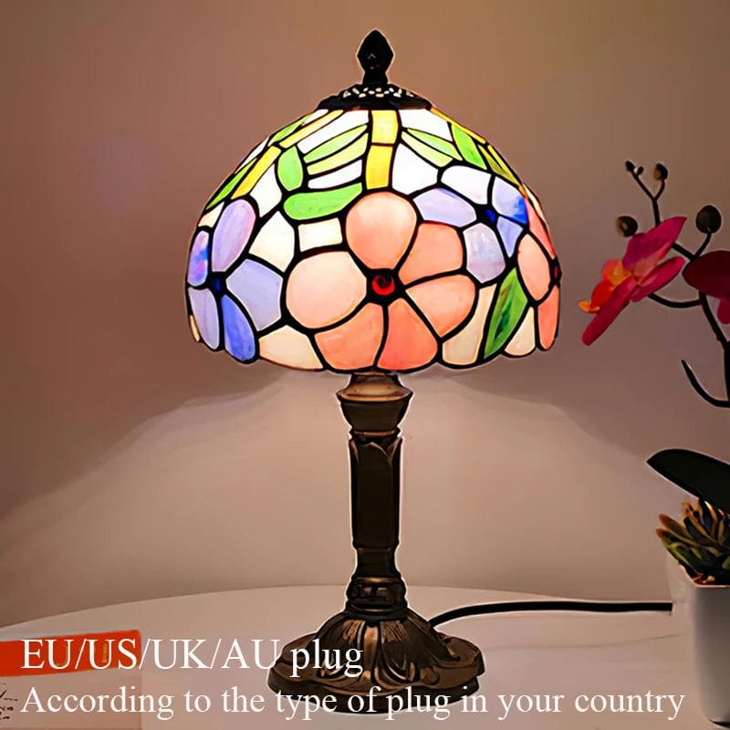 ALDO Lamps> Lighting & Ceiling Fans Color: D Tiffany Style Table LED Lamps