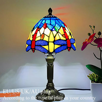 ALDO Lamps> Lighting & Ceiling Fans Color: G Tiffany Style Table LED Lamps