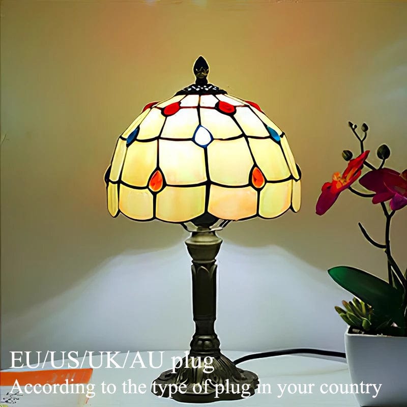 ALDO Lamps> Lighting & Ceiling Fans Color: H Tiffany Style Table LED Lamps