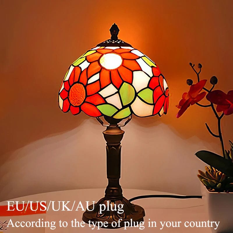 ALDO Lamps> Lighting & Ceiling Fans Color: S Tiffany Style Table LED Lamps