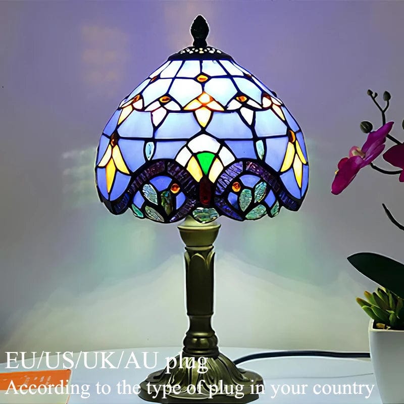 ALDO Lamps> Lighting & Ceiling Fans Color: T Tiffany Style Table LED Lamps