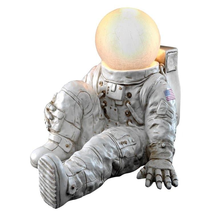 ALDO Lighting > Lamps Apollo 11 American Astronaut at Ease Tabletop  Lamp Sculpture