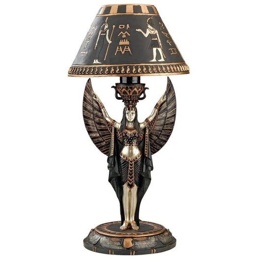 ALDO Lighting > Lamps Egyptian God Isis Sculptural Table Lamp