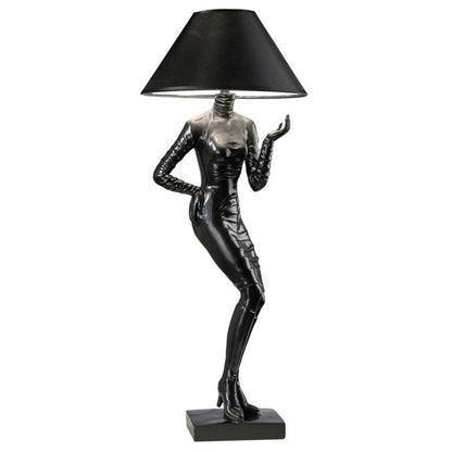 ALDO Lighting > Lamps Mademoiselle Couture Handmade Sculptural Table Lamp