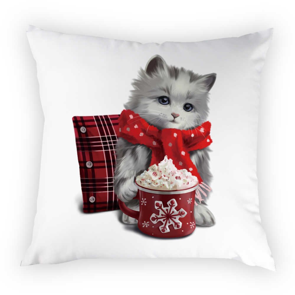 ALDO Linens & Bedding > Bedding > Pillowcases & Shams 45x45cm 18x18in / Poliester / Style 10 Christmas Decorative Luxury Polyester Pillowcases