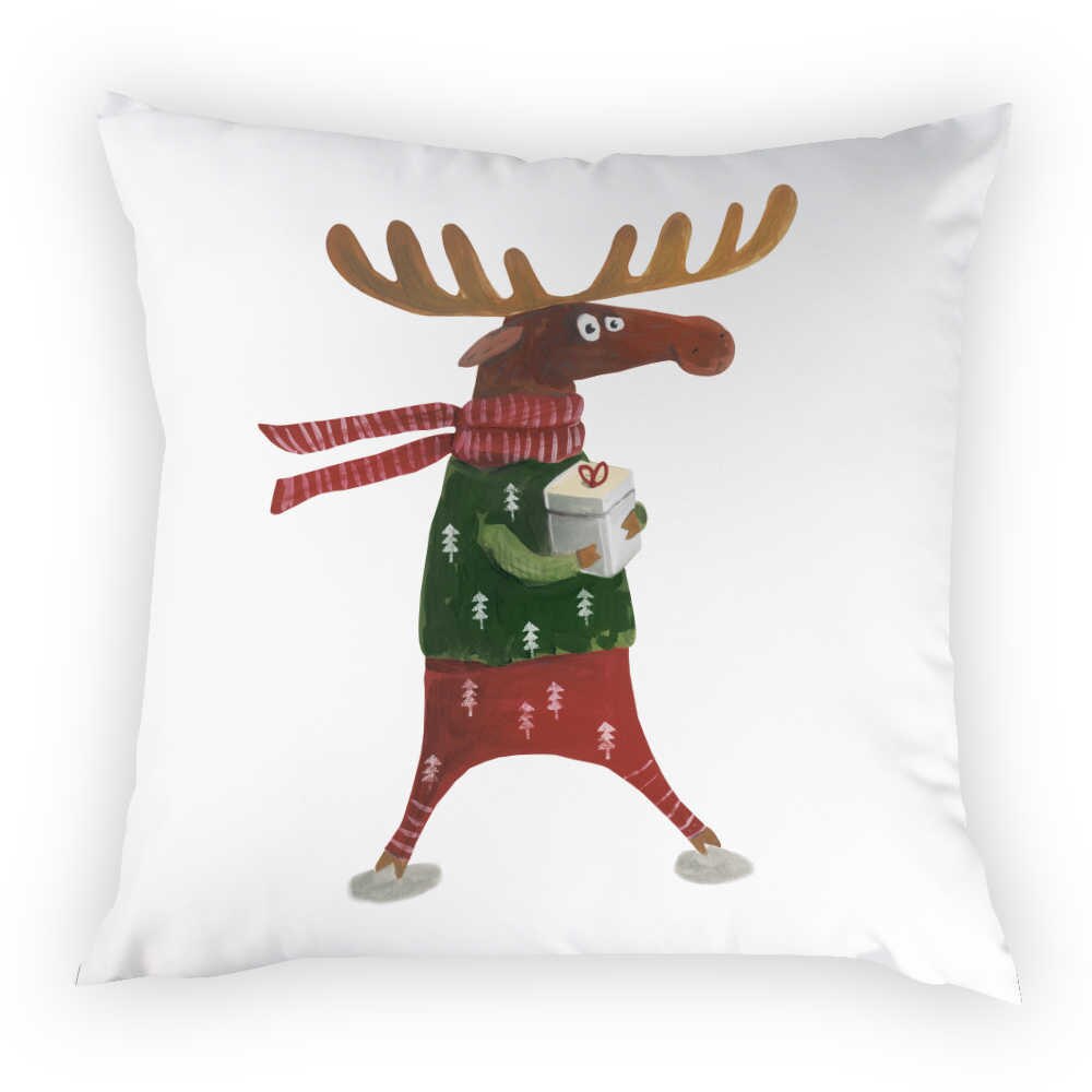 ALDO Linens & Bedding > Bedding > Pillowcases & Shams 45x45cm 18x18in / Poliester / Style 4 Christmas Decorative Luxury Polyester Pillowcases