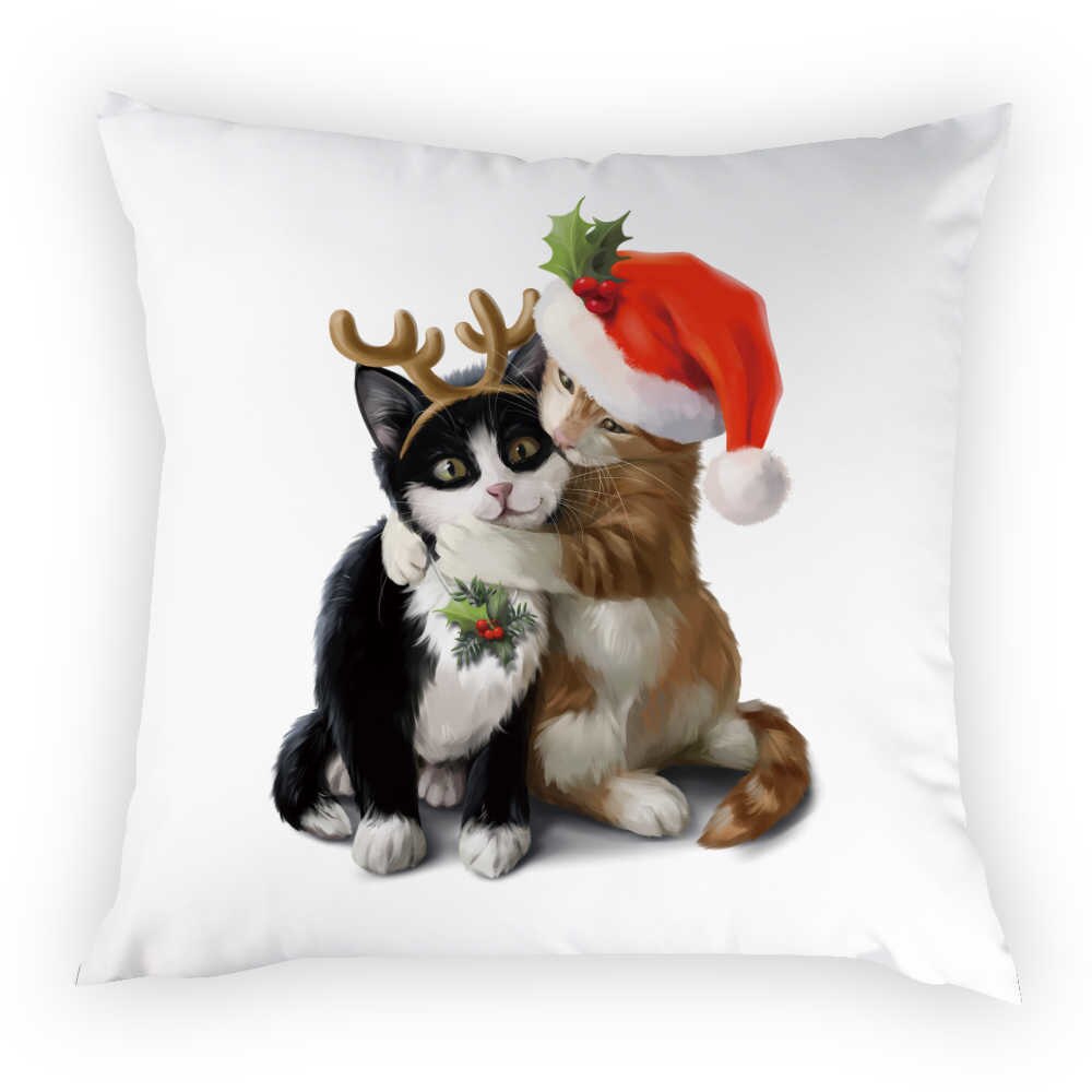 ALDO Linens & Bedding > Bedding > Pillowcases & Shams 45x45cm 18x18in / Poliester / Style 9 Christmas Decorative Luxury Polyester Pillowcases