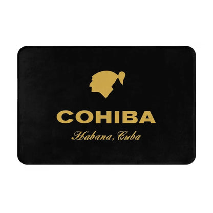 ALDO Linens & Bedding > Bedding > Pillowcases & Shams Cohiba Habana Cuba Cigar Black Doormat Rug Carpet