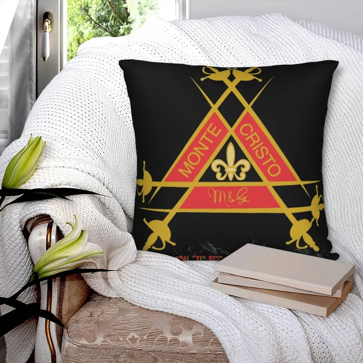 ALDO Linens & Bedding > Bedding > Pillowcases & Shams Monte Christo Habana Cuba Cigar Style Pillowcases  Poliester