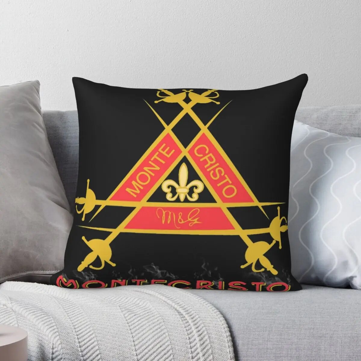 ALDO Linens & Bedding > Bedding > Pillowcases & Shams Monte Christo Habana Cuba Cigar Style Pillowcases  Poliester