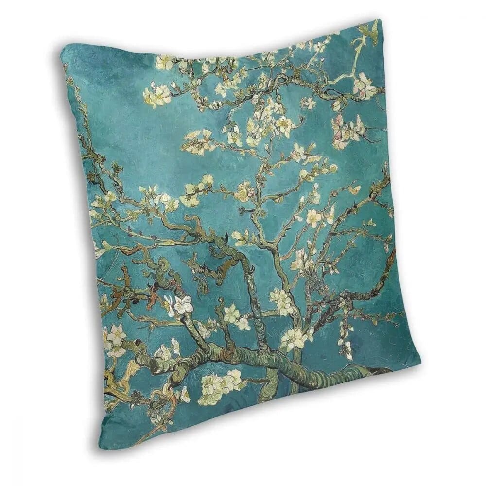 ALDO Linens & Bedding > Bedding > Pillowcases & Shams Original Vincent Van Gogh Art Blossoming Almond Tree  Double Printed With Zipper Polyester Pillowcases