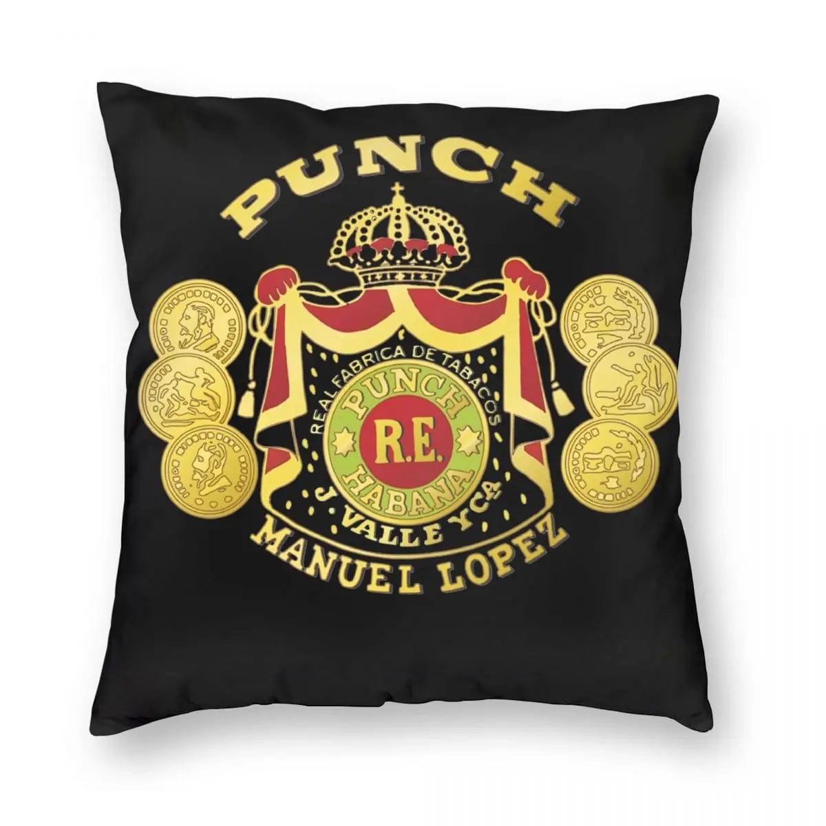 ALDO Linens & Bedding > Bedding > Pillowcases & Shams Punch Habana Cuba Cigar Style Pillowcases  Poliester
