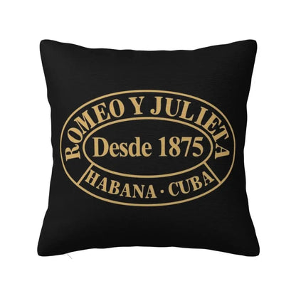 ALDO Linens & Bedding > Bedding > Pillowcases & Shams Romeo and Julieta Habana Cuba Cigar Style Pillowcases  Poliester