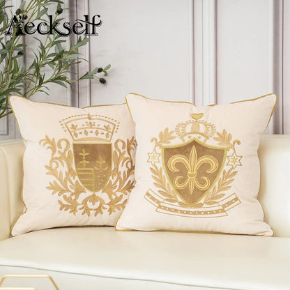 ALDO Linens & Bedding > Bedding > Pillowcases & Shams Royal Lily Decorative Woven Luxury Pillowcases